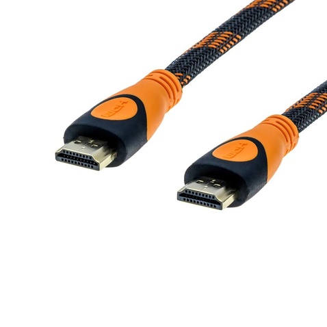 Кабель  Grand-X HDMI - HDMI, (M/M), 10 м, Black-Orange (HDN10-4K)