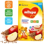 Дитяча каша Milupa молочна гречана з яблуком для дітей від 6 місяців 210 г (5900852054754)