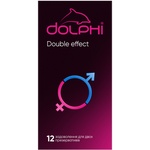 Презервативи Dolphi Double Effect 12 шт. (4820144772986)