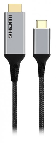 Кабель  Cablexpert A-CM-HDMIM4K-1.8M, USB-C на HDMI, 1.8м