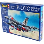 Збірна модель Revell Винищувач F-16C Fighting Falcon рівень 4 масштаб 1:144 (RVL-03992)