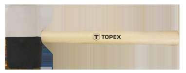 Киянка Topex гумова чорно-біла O 63 мм, 680 г (02A355)