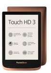 Електронна книга PocketBook 632 Touch HD 3 Copper (PB632-K-CIS); 6" (1448x1072) E Ink Carta, 300 dp