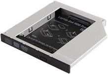 Фрейм-перехідник Grand-X підключення HDD 2.5`` в відсік приводу ноутбука, SATA / mSATA (HDC-25)