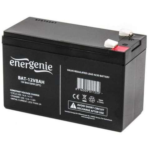 Акумуляторна батарея для ДБЖ EnerGenie 12V 8AH (BAT-12V8AH)