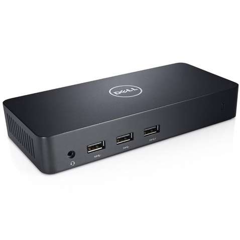 Док-станція Dell USB 3.0 Ultra HD Triple Video Docking Station D3100 EUR (452-BBOT)