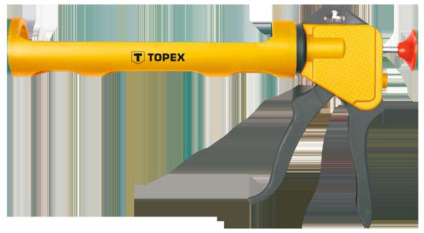 Пістолет для герметикiв TOPEX, пластмасовий 21B438