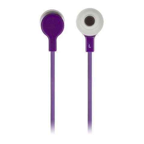 Навушники KitSound Entry Mini In-Ear Headphones Purple (KSMINIPU) + Микрофон