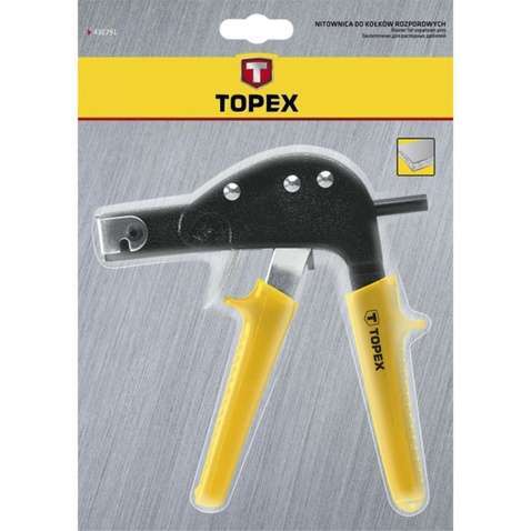 Заклепочник Topex для гіпсокартонних дюбелів (43E791)