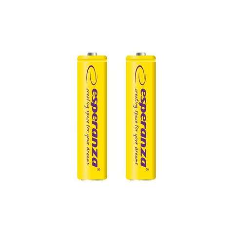 Акумулятор Ni-MH AAA 1000 mAh, 2шт, жовтий ESPERANZA