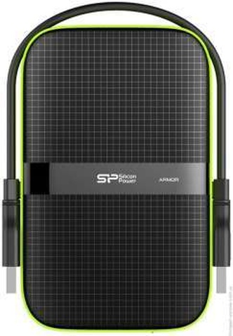 Зовнішній жорсткий диск HDD SiliconPower 1TB USB3.0 2,5" Armor A60 Black (SP010TBPHDA60S3K)