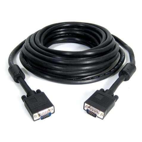 Кабель VGA Cablexpert 20м VGA (CC-PPVGA-20M-B) HD15M/HD15M с 2-мя ферритами