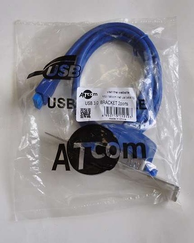 Планка розширення Atcom USB 3.0 2port (15259)