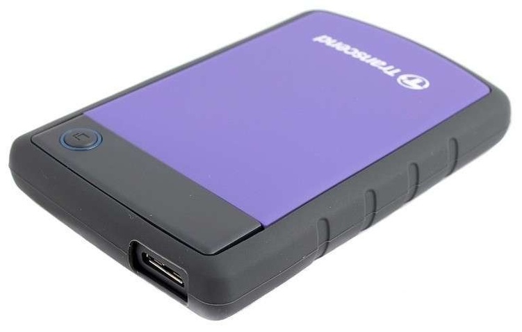 Зовнішній жорсткий диск HDD Transcend 1TB USB3.0 2.5" StoreJet (TS1TSJ25H3P)