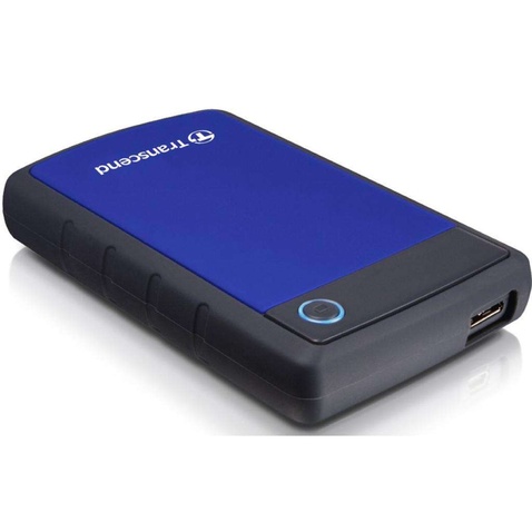 Зовнішній жорсткий диск HDD Transcend 2TB 2.5" USB 3.0 Storejet  Blue