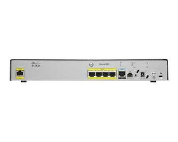 Маршрутизатор  Cisco C881SRST-K9, Cisco SRST881 ENet FXS - FXO Sec Router