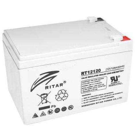 Акумуляторна батарея для ДБЖ Ritar AGM RT12120, 12V-12Ah