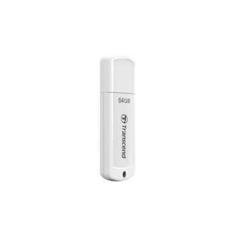 Флешка USB Flash 64Gb USB 2.0 Transcend JetFlash 370 White