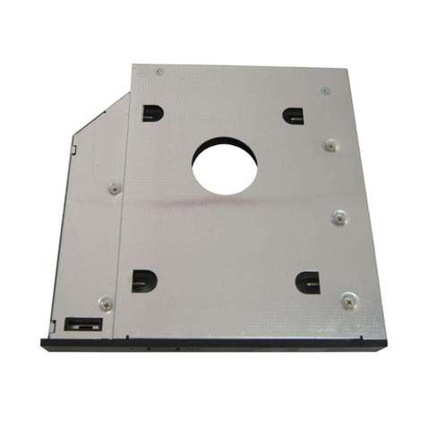 Фрейм-перехідник HDD/SSD 2.5" для ноутбука Maiwo NSTOR-12, 12.7mm, SATA3, Aluminium