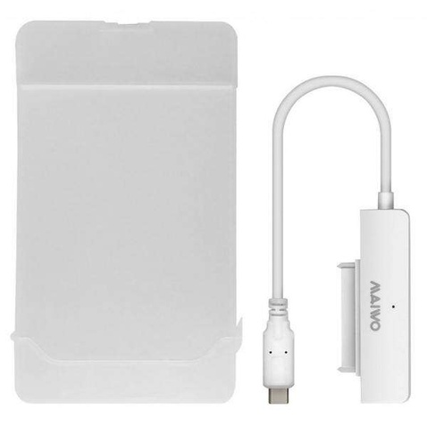 Кишеня зовнішня Maiwo K104-U3S 2.5" USB 3.0 Прозорий