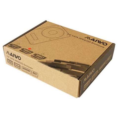 Кишеня зовнішня Maiwo K2568 2.5" SATA/SSD Black