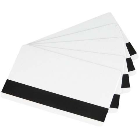 Картка пластикова чиста Zebra Premier (PVC), магнітна смуга, 30 mil, 500 шт (104523-112)