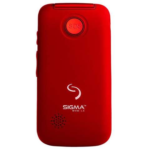 Мобільний телефон Sigma Comfort 50 Shell DUO black-red