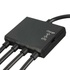 USB концентратор (Hub) Lapara 3 порта USB 2.0 + 1 порт MicroUSB Black
