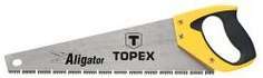Ножівка TOPEX по дереву,  400 мм, "Aligator", 7TPI 10A441