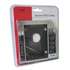 Фрейм-перехідник HDD/SSD 2.5" для ноутбука Maiwo NSTOR-12, 12.7mm, SATA3, Aluminium
