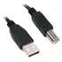 Кабель USB Maxxter (U-AMBM-10) USB2.0 AM/BM 3.0m