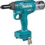 Заклепочник  Makita LXT DRV250Z 18B, 20 kN - 2,4/ 3,2/4,0/4,8/6,0/6,4 мм (без АКБ и ЗП) DRV250Z