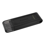 Флешка USB3.2 64GB Type-C Kingston DataTraveler 70 Black (DT70/64GB)