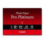 Фотопапір Canon A2 Pro Platinum Photo Paper PT-101 20с. (2768B067)