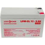 Акумуляторна батарея для ДБЖ  LogicPower 12V 9AH (LPM-GL 12 - 9 AH) GEL
