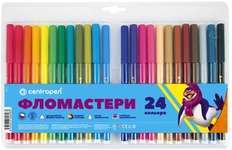 Фломастери Centropen 7550/24 COLOUR WORLD, 24 colors (7550/24 ТП)
