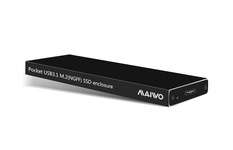 Кишеня для жорстких дисків  Maiwo K16NC  M.2 SATA USB 3.1 Black