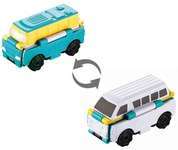 Машинка-трансформер  Flip Cars 2 в 1 Автобус і Мікроавтобус EU463875-11