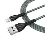 Кабель  1m USB 2.0 / Lightning Colorway (CW-CBUL041-GR) (braided cloth) Grey