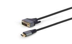 Кабель  Cablexpert (CC-HDMI-DVI-4K-6) HDMI-DVI 1.8м чорний
