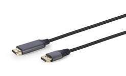 Кабель  Cablexpert (CC-DP-HDMI-4K-6) DisplayPort-HDMI 1.8м, чорний