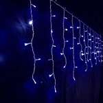 Гірлянда Novogod`ko бахрома 83 LED, синій, 3*0,6 м, мерехтіння (973777)