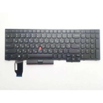 Клавіатура ноутбука  Lenovo ThinkPad E580/L580/T590 чорна з ТП підсв UA (A46213)