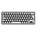 Клавіатура ноутбука  Dell Latitude E5550 Series чорна з ТП/без рамки UA (0N7CXW/NSK-LL0UC/PK1313M1A0