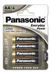 Батарейка  Panasonic EVERYDAY POWER лужна AA блістер, 4 шт. LR6REE/4BP