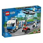 Конструктор  LEGO City Police Перевезення поліцейського гелікоптера (60244)