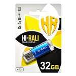 Флешка 32GB Hi-Rali Rocket Series Blue (HI-32GBVCBL)