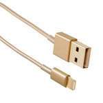 Кабель  Drobak USB-Lightning 1.0м Gold (215341)