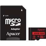 Карта пам'яті  MicroSDHC  32GB UHS-I Class 10 Apacer + SD adapter (AP32GMCSH10U5-R)