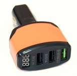 Автомобільний зарядний пристрій HQ-Tech S1 Orange Quick Charge QC3.0